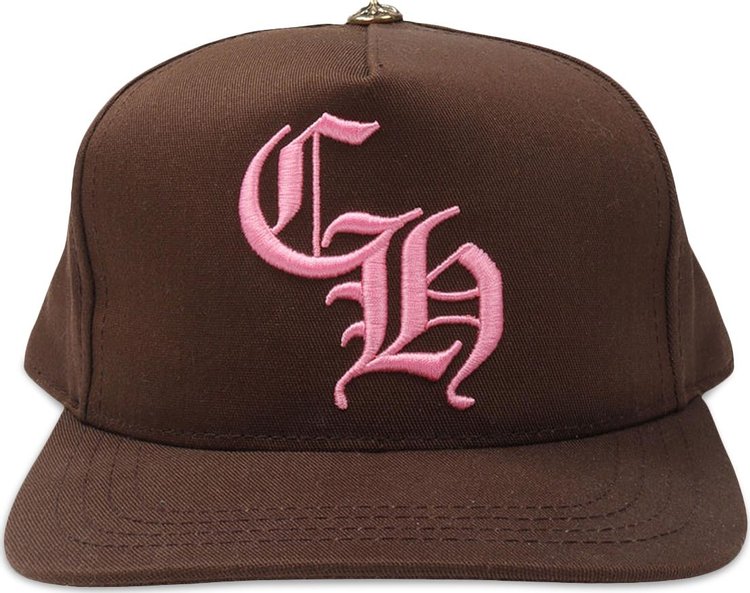Chrome Hearts CH Snapback 'Brown/Pink'