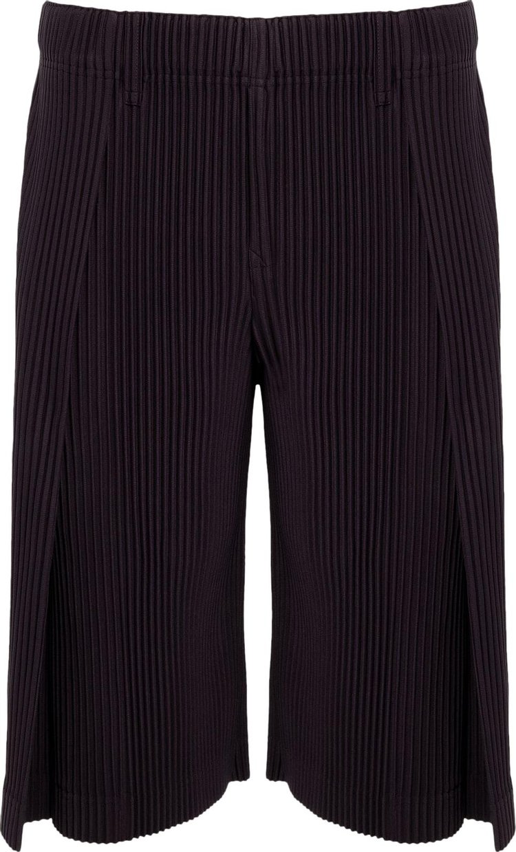 Issey Miyake Tailored Pleats 2 Trousers 'Burnt Brown'
