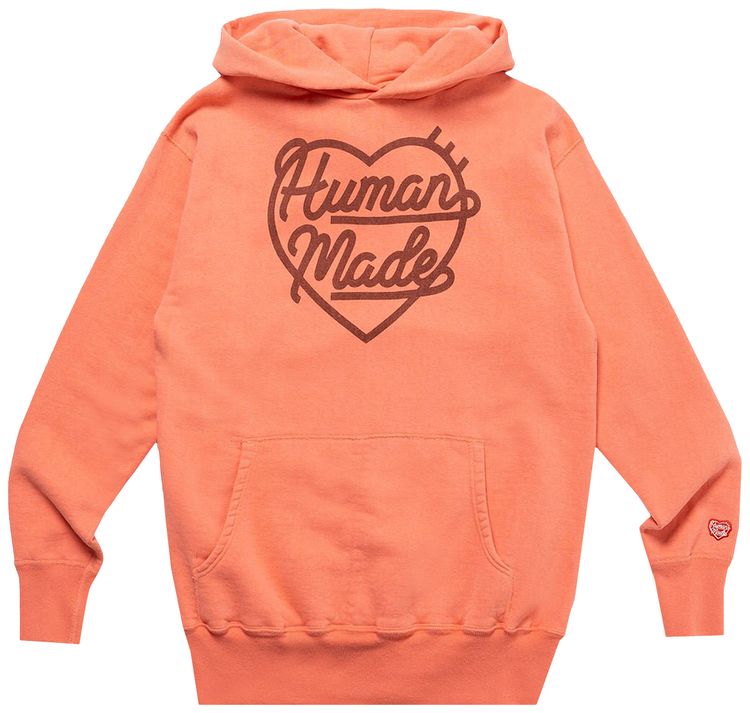 Human Made Heart Tsuriami Hoodie Pink