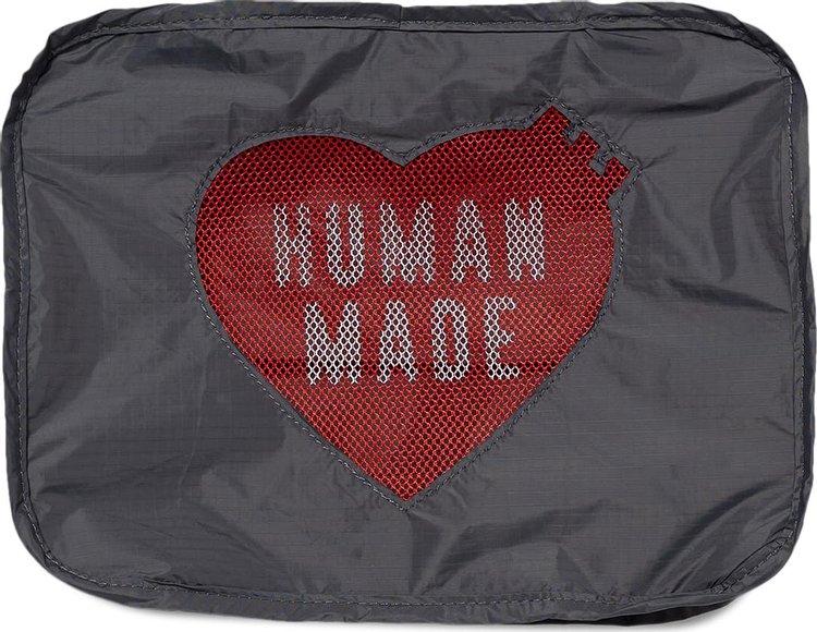 Human Made Gusset Case Small Grey