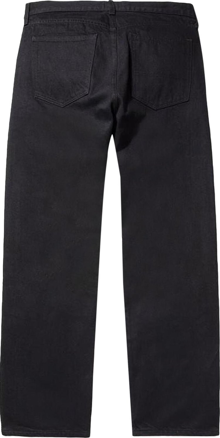 Noah Pleated Jean Black