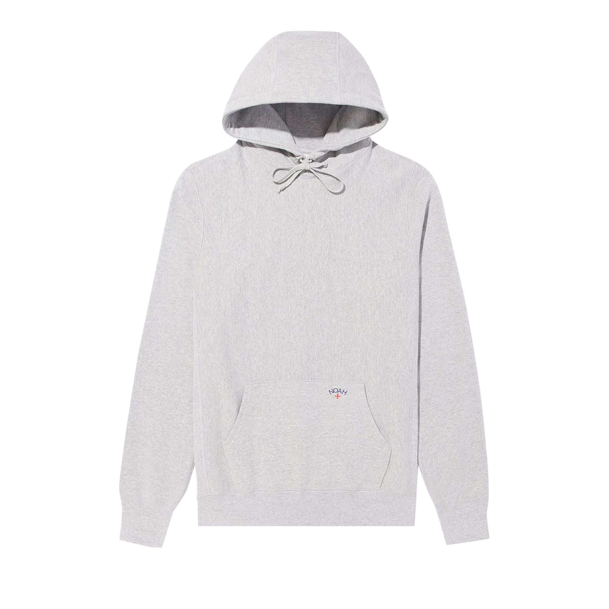 Buy Noah Classic Hoodie Heather Grey SS6N0AHHGY HEAT GOAT UK