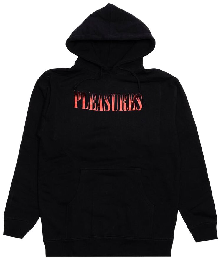Pleasures Crumble Hoodie Black