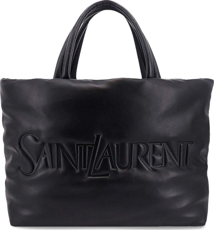 Saint Laurent Puffer Tote Bag 'Black'