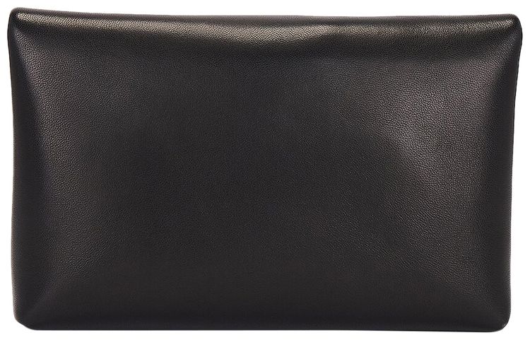 Saint Laurent Small Cassandre Envelope Pouch Black