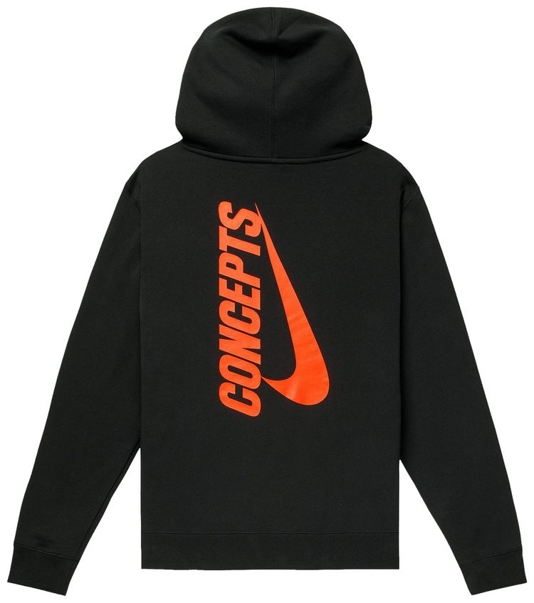 Nike SB x Concepts Fleece Hoodie BlackOrange
