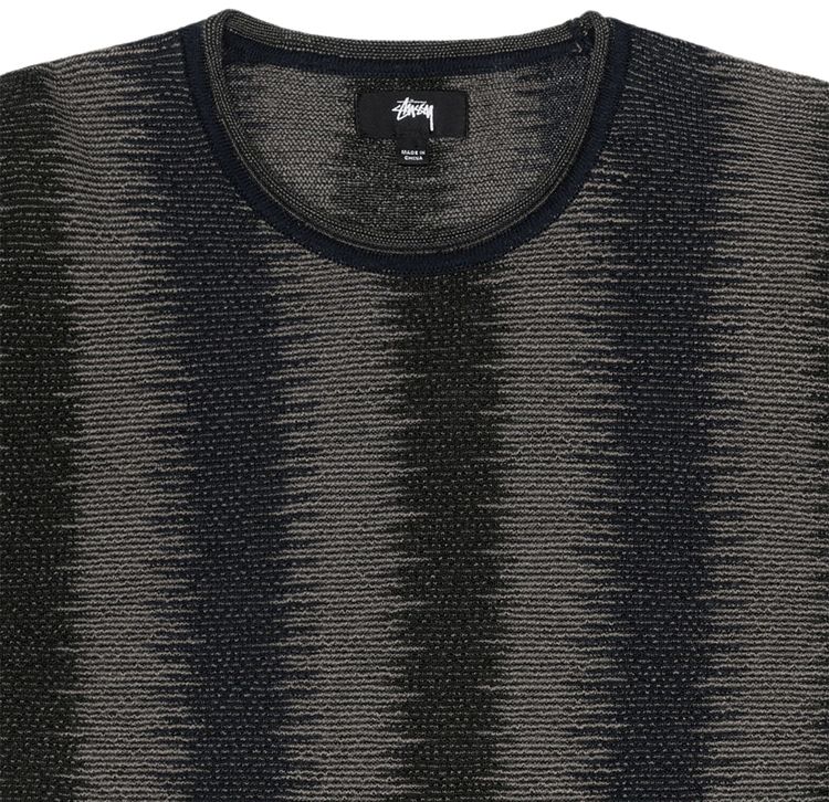 Stussy Shadow Stripe Sweater Olive