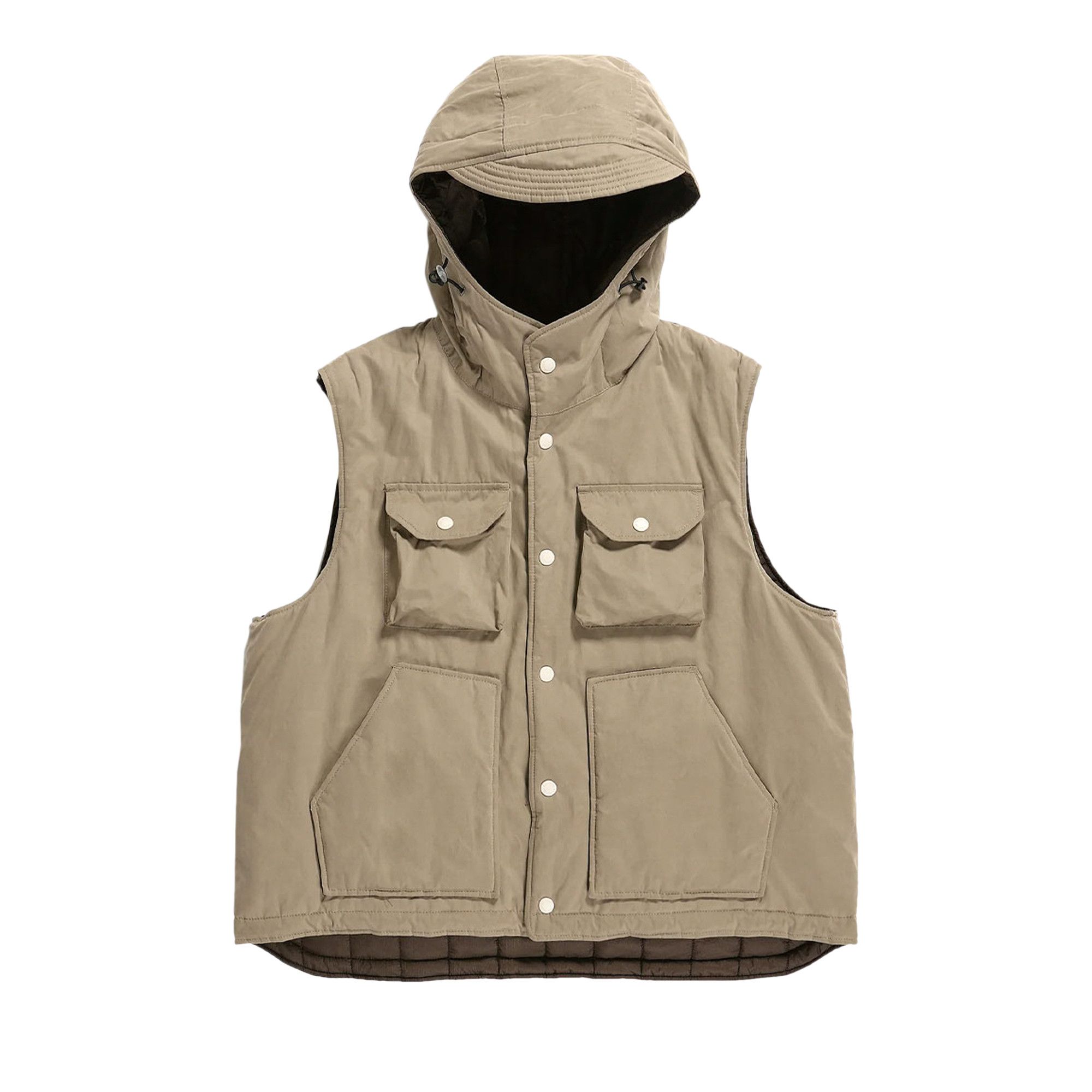 Buy Engineered Garments Field Vest Khaki 23F1C004 KHAK GOAT IT
