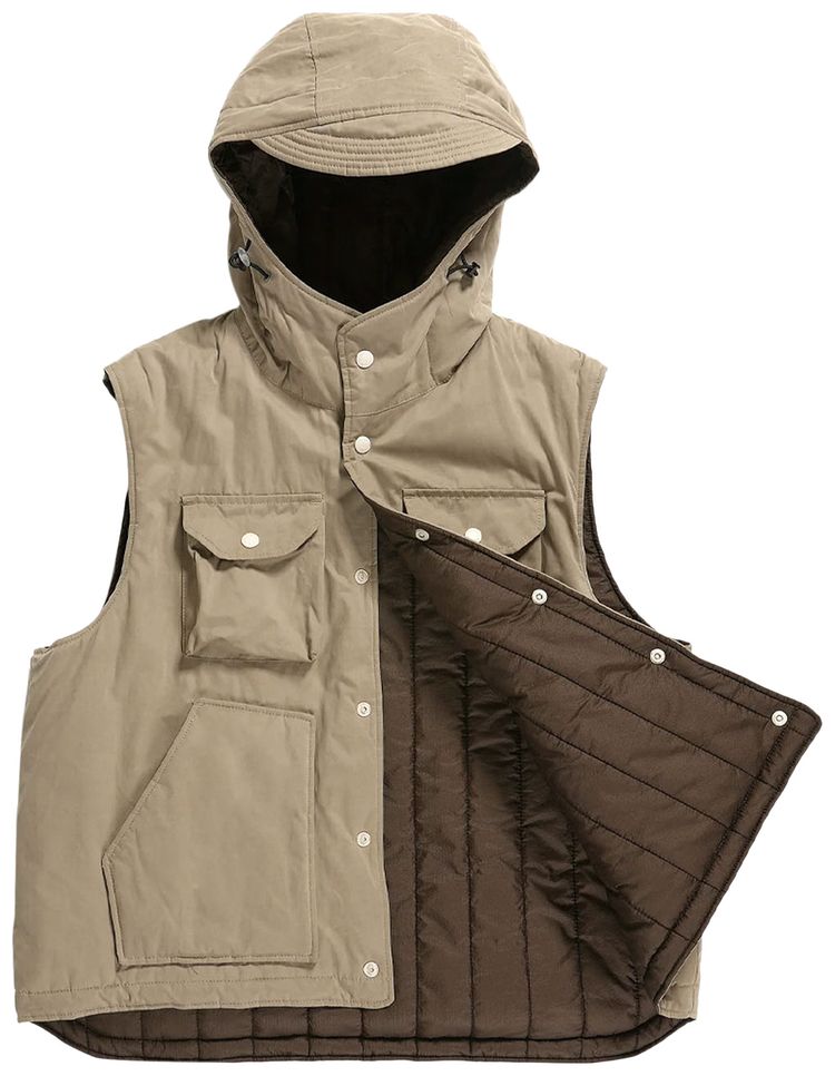 Engineered Garments Field Vest Khaki