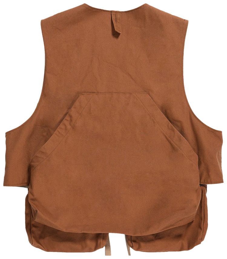 Engineered Garments Fowl Vest Brown