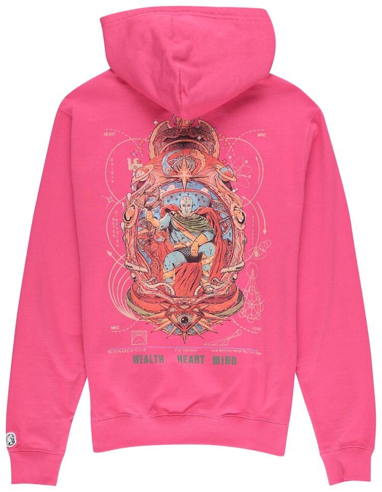 Billionaire Boys Club New Science Oversized Hoodie Carmine