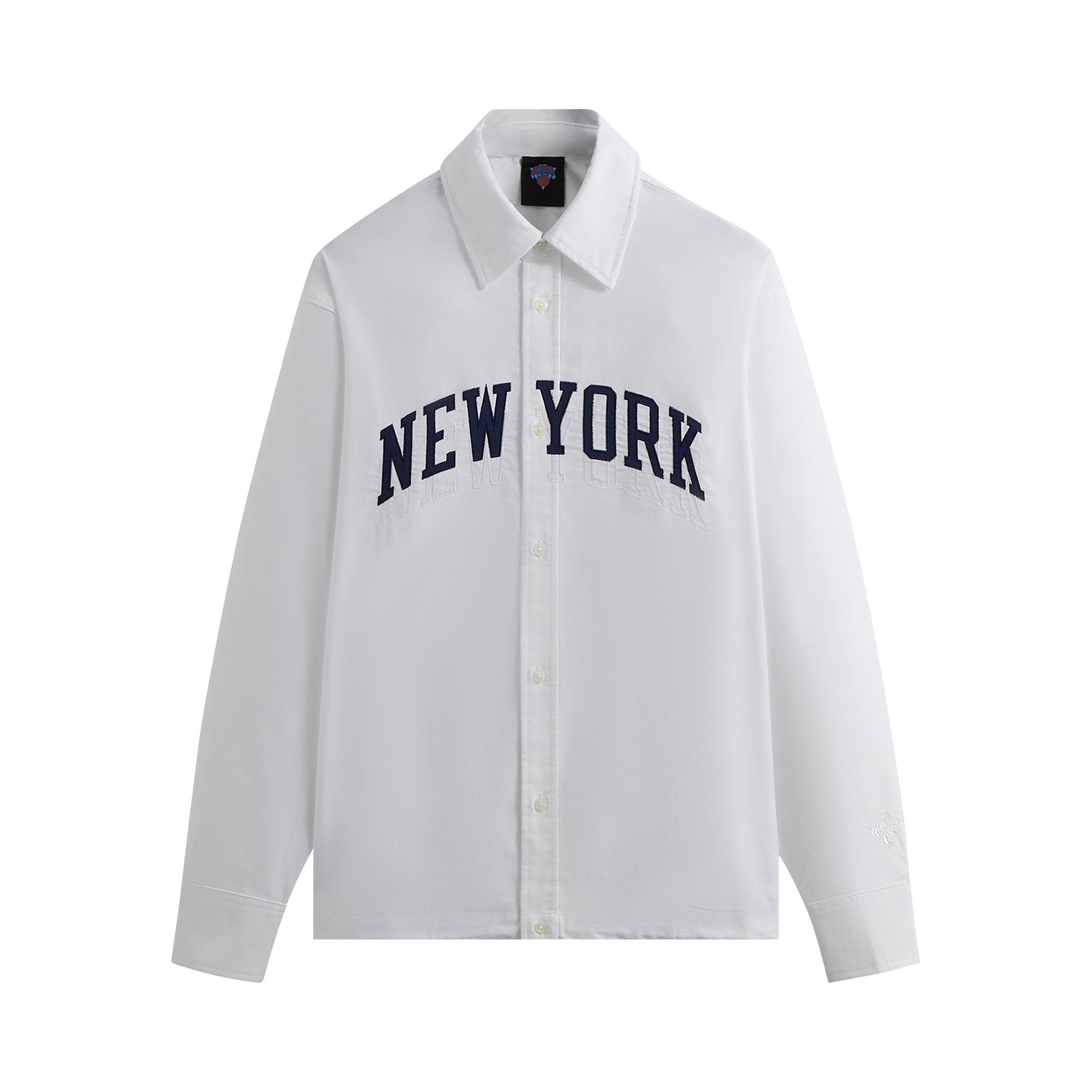 トップス Kith New York Knicks Carson Buttondown Buy Kith For The New York Knicks Carson Buttondown 'White