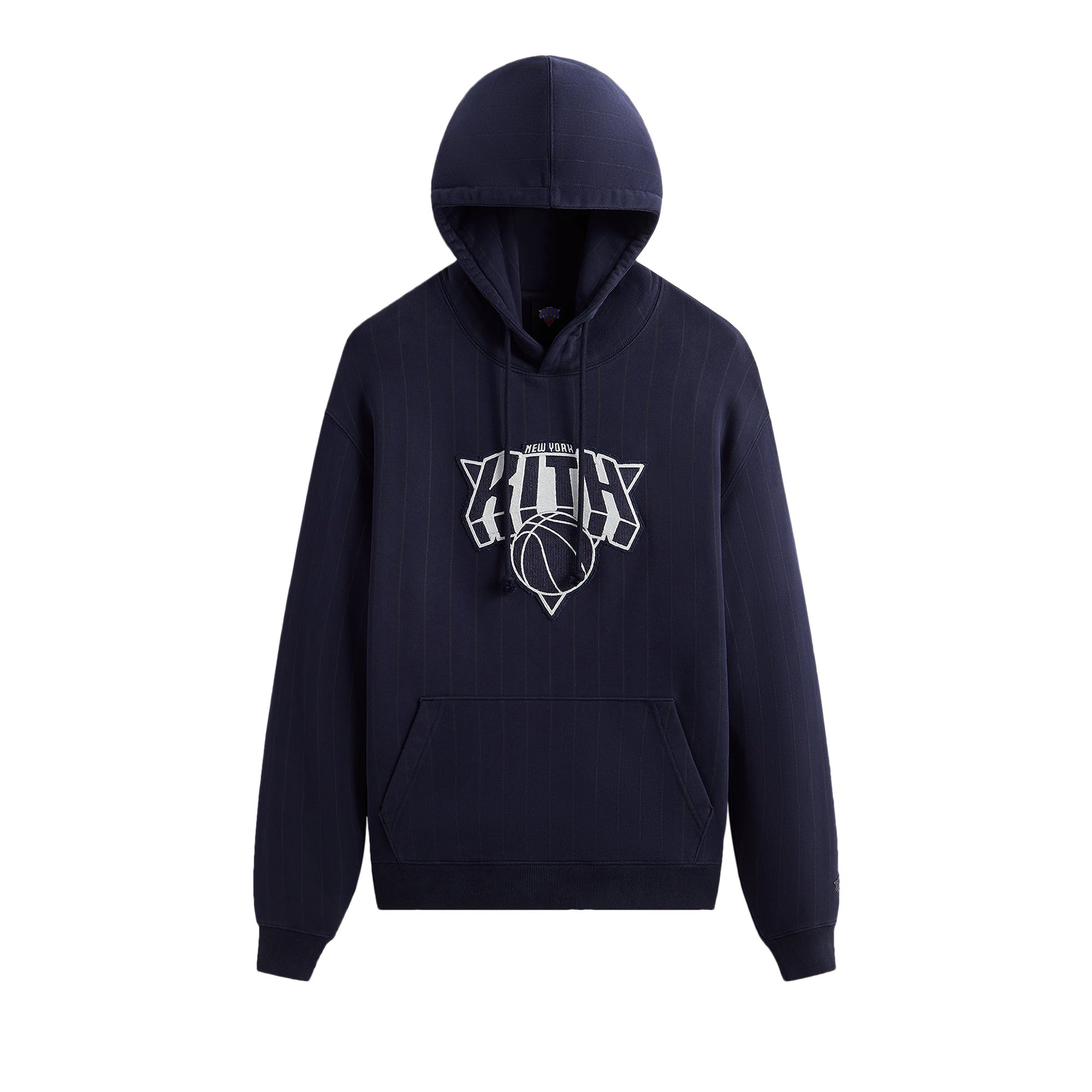 Kith For The New York Knicks NY Pinstripe Williams Iii Hoodie 'Nocturnal'