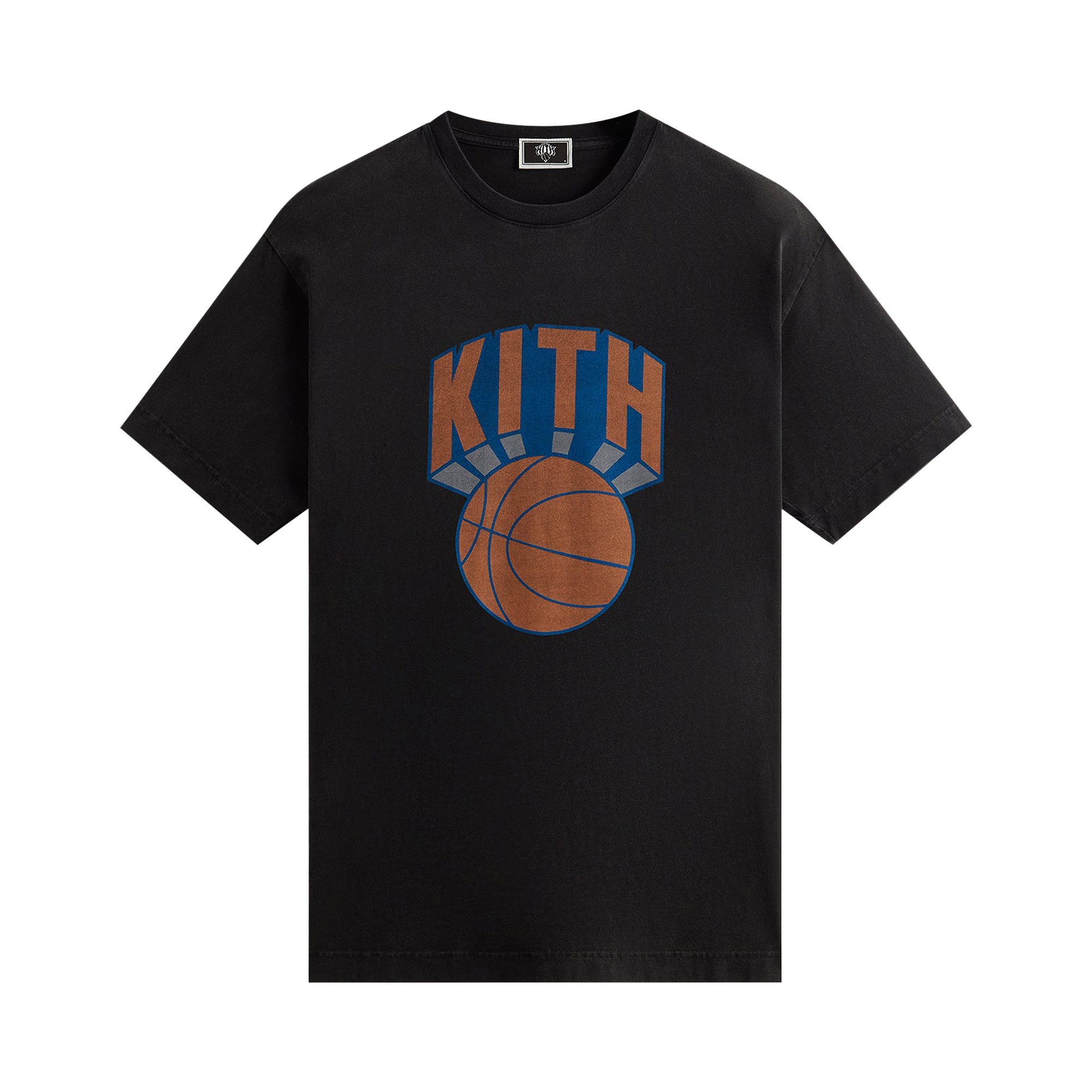 Buy Kith For The New York Knicks Retro NY Vintage Tee 'Black ...