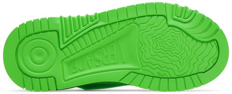 Versace Odissea Caged Rubber Medusa Sneaker Green