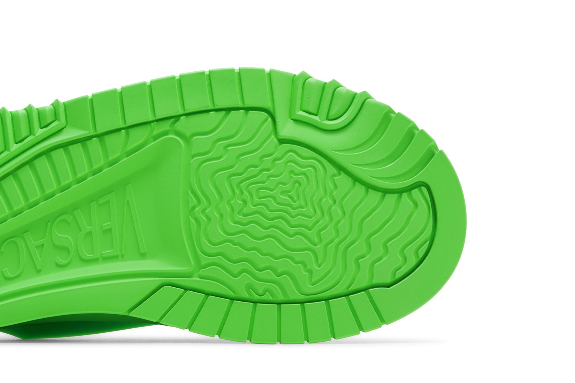 Buy Versace Odissea Caged Rubber Medusa Sneaker 'Green