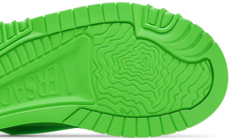 Versace Odissea Caged Rubber Medusa Sneaker Green