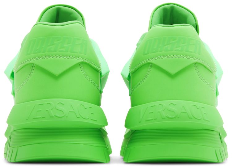 Versace Odissea Caged Rubber Medusa Sneaker Green
