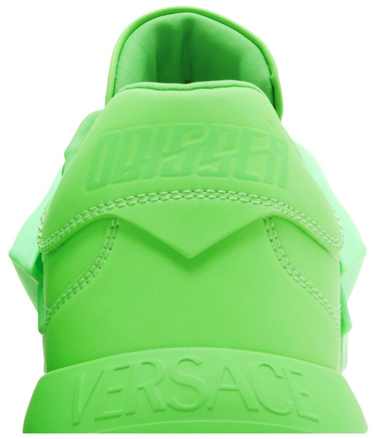 Versace Odissea Caged Rubber Medusa Sneaker Green