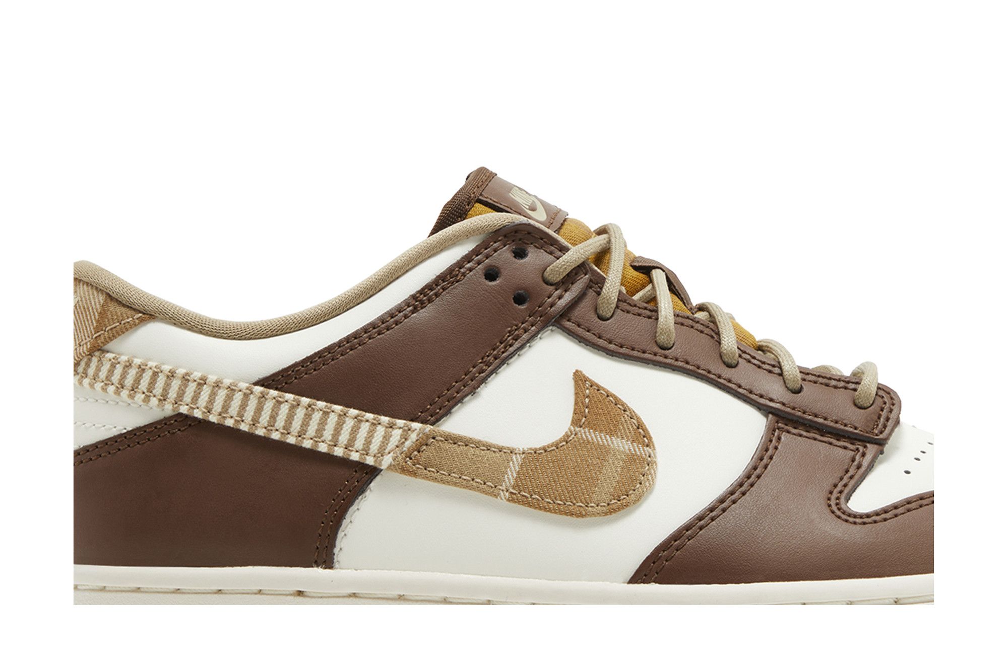 Buy Nike Dunk Low GS 'Plaid Brown' - FV3653 191 | GOAT