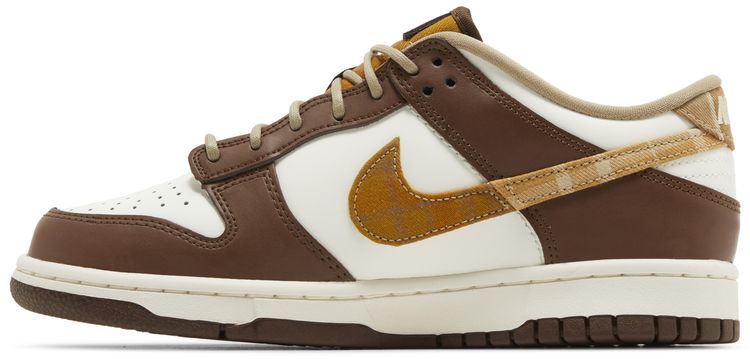 Nike Dunk Low GS Plaid Brown