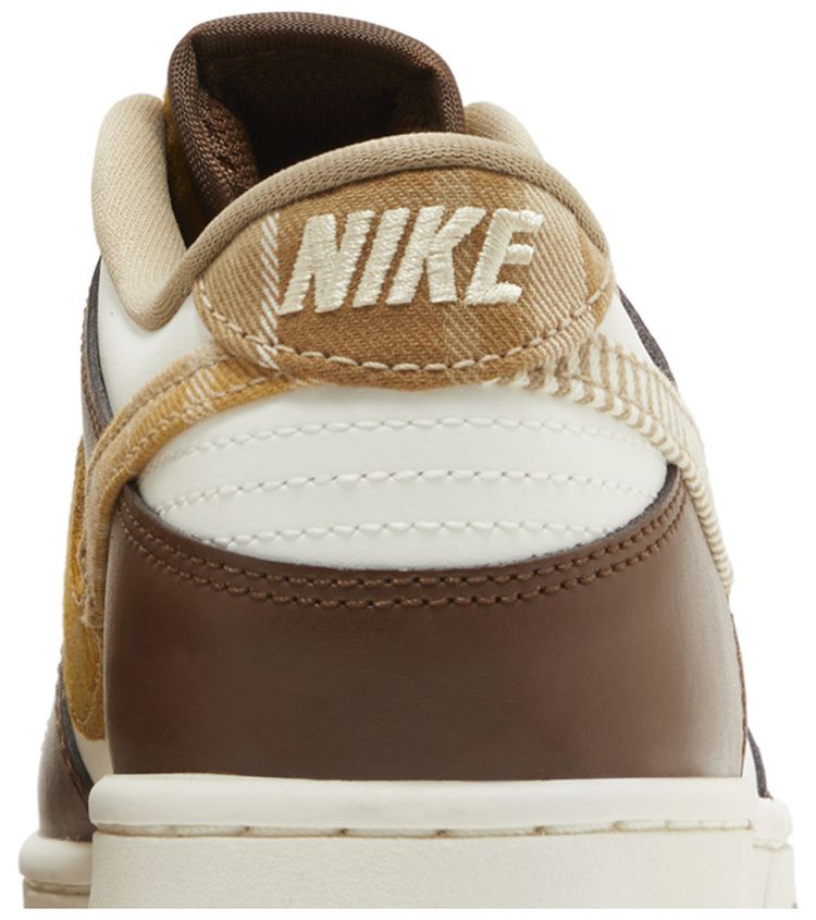 Nike Dunk Low GS Plaid Brown