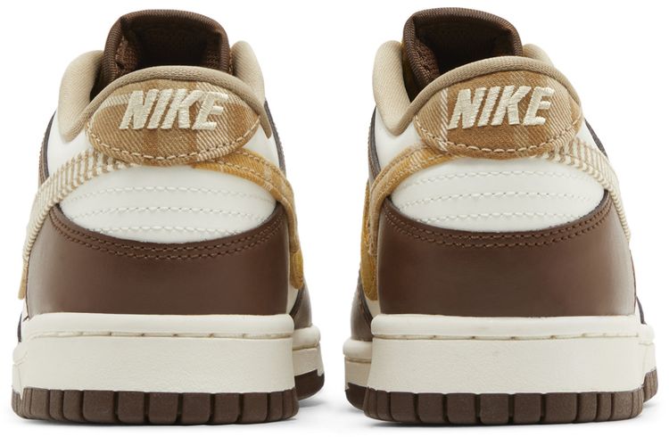 Nike Dunk Low GS Plaid Brown