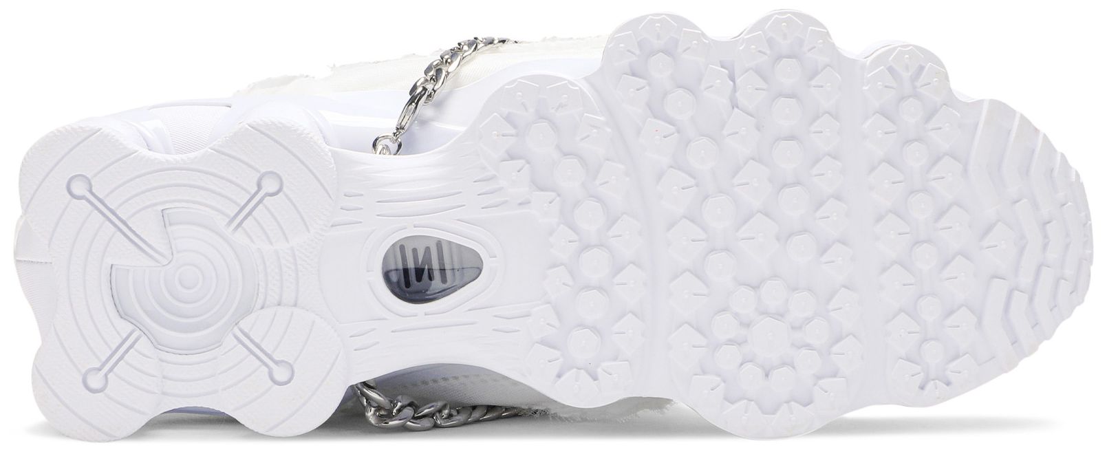 comme des garcons nike shox white