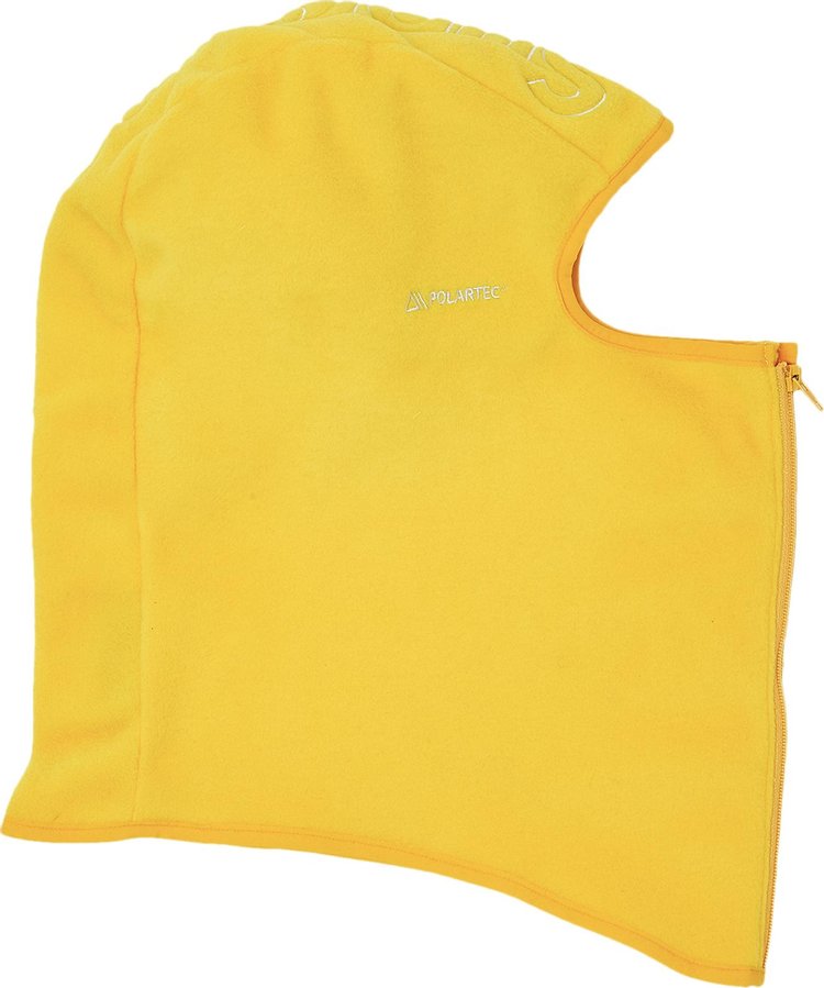 Supreme Polartec Zip Balaclava Yellow