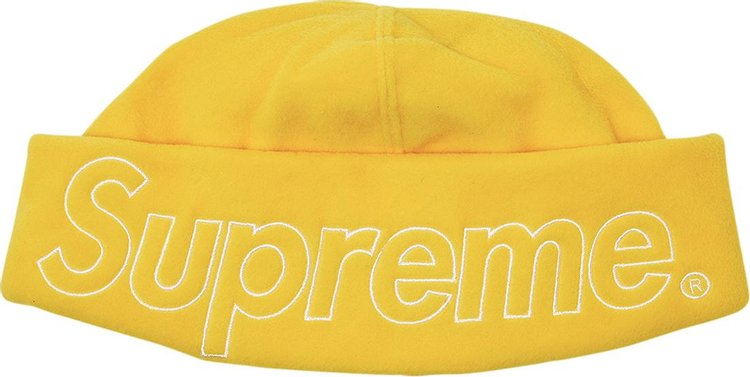 Supreme Polartec Beanie Yellow