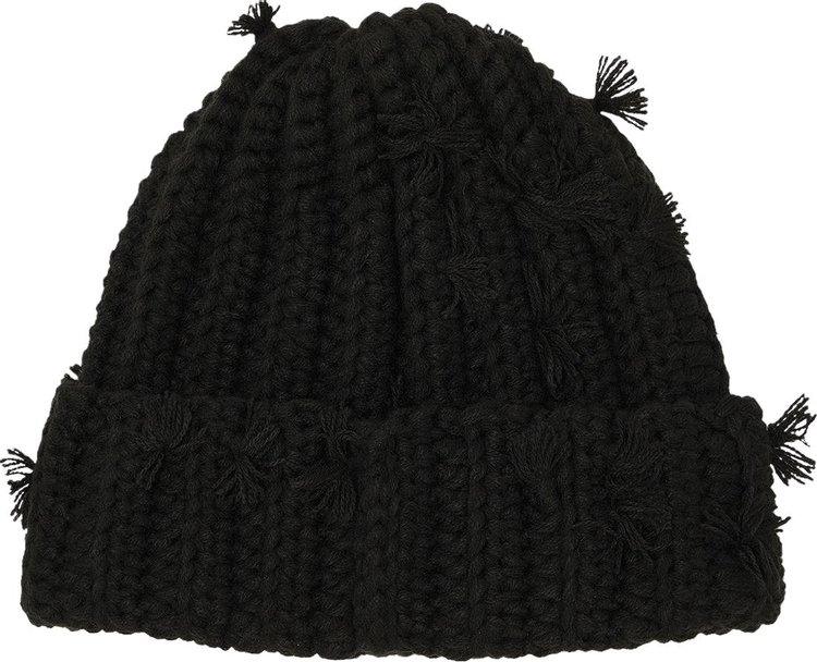 Supreme Hand Tied Beanie Black