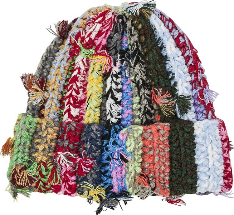 Supreme Hand Tied Beanie Multicolor