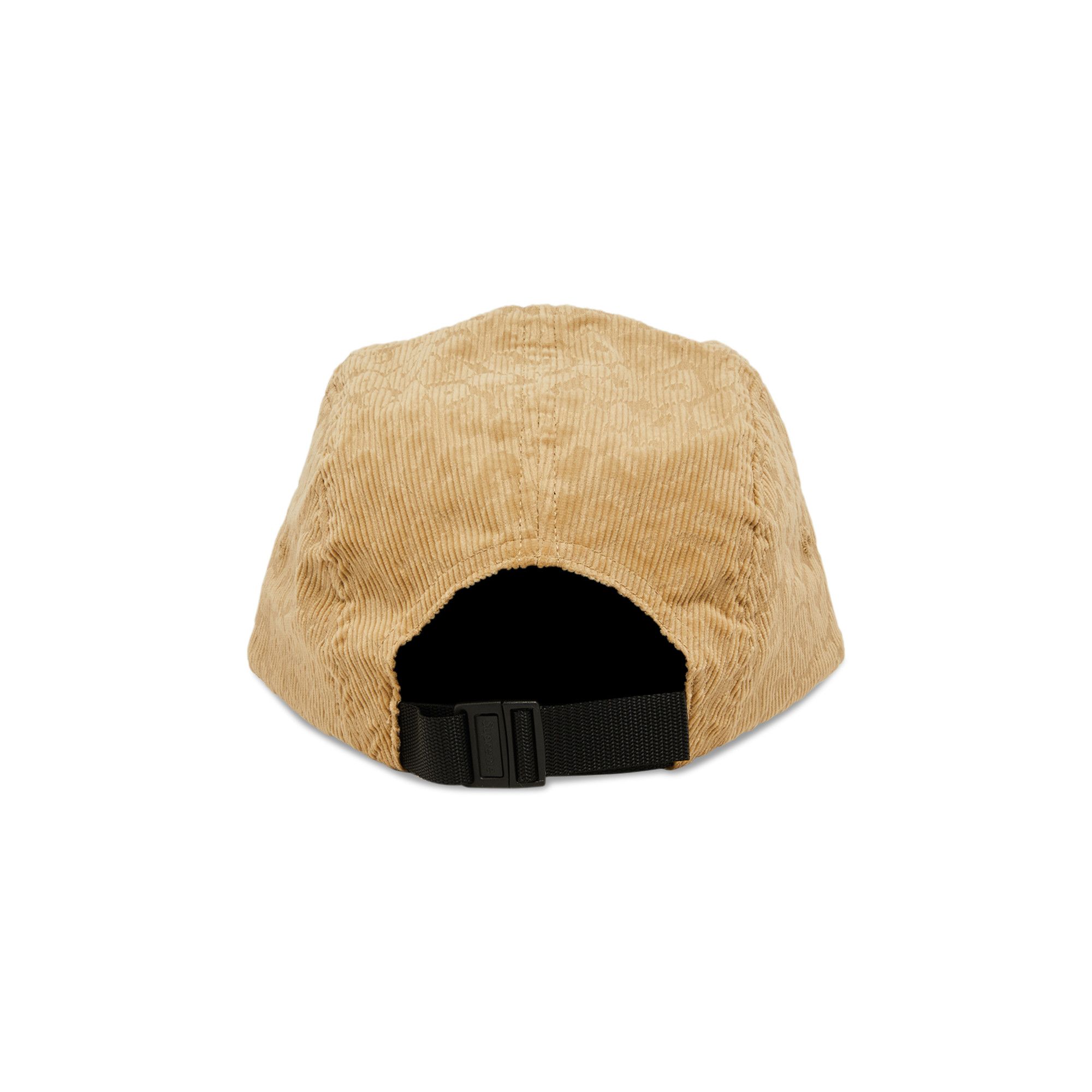 Buy Supreme Leopard Corduroy Camp Cap 'Beige' - FW23H49