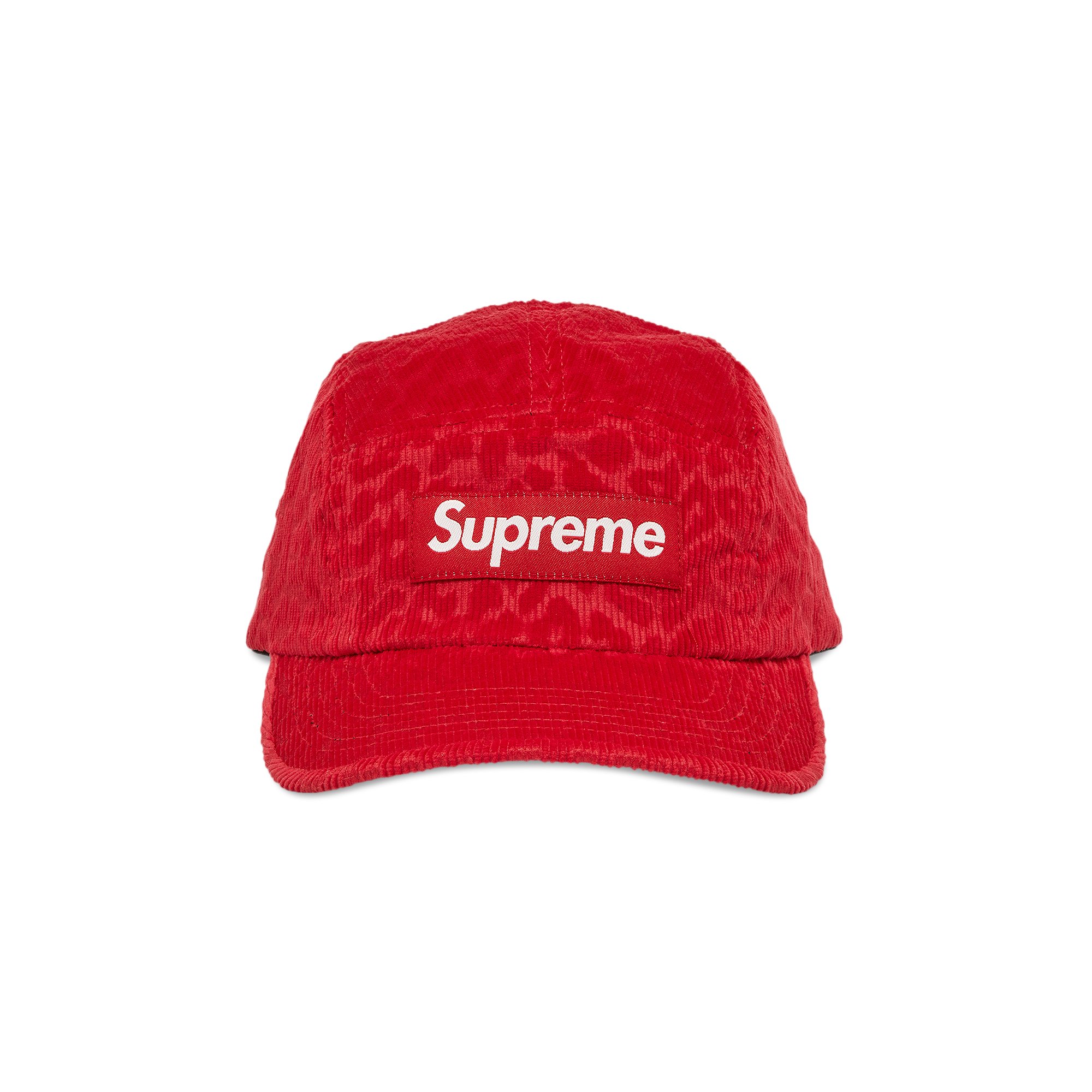 Buy Supreme Leopard Corduroy Camp Cap 'Red' - FW23H49 RED | GOAT