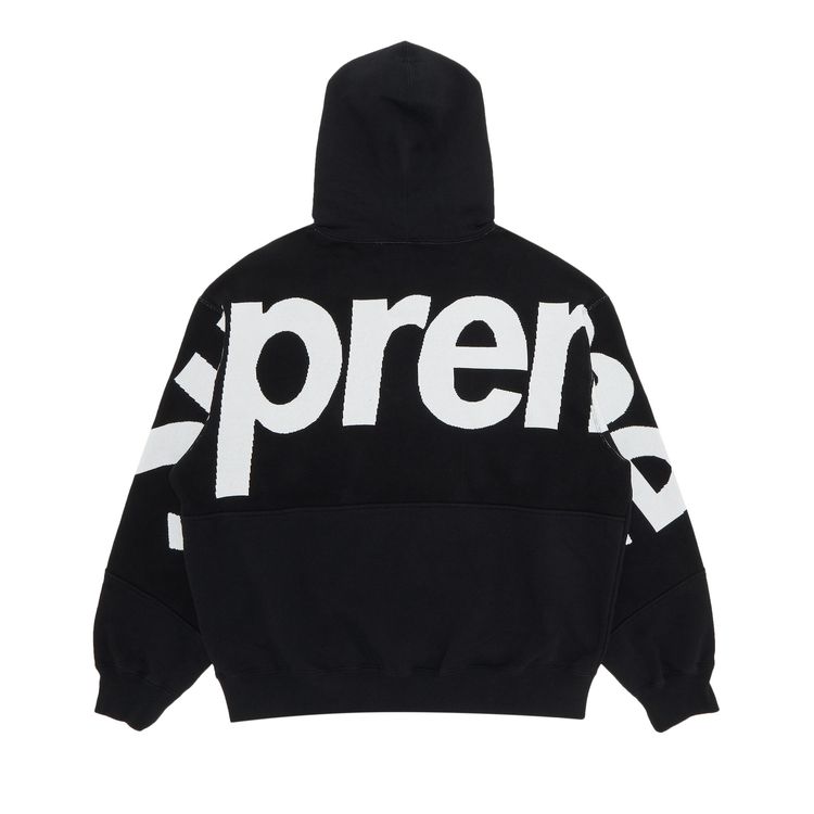 Buy Supreme Big Logo Jacquard Hooded Sweatshirt 