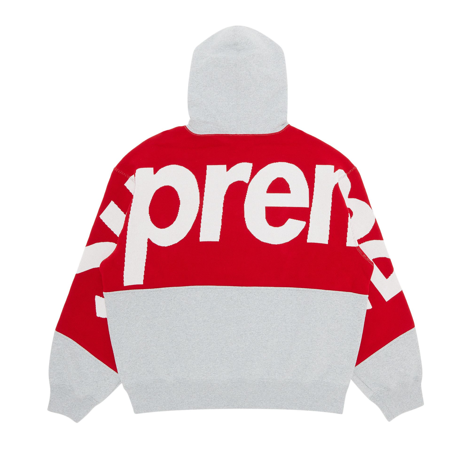 Supreme big logo hoodie store