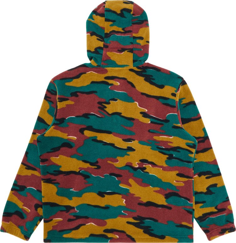 Supreme Polartec Facemask Half Zip Hooded Sweatshirt Camo