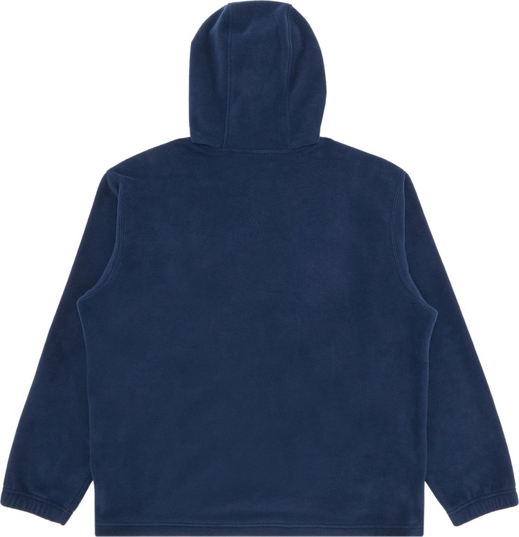 Supreme Polartec Facemask Half Zip Hooded Sweatshirt Navy