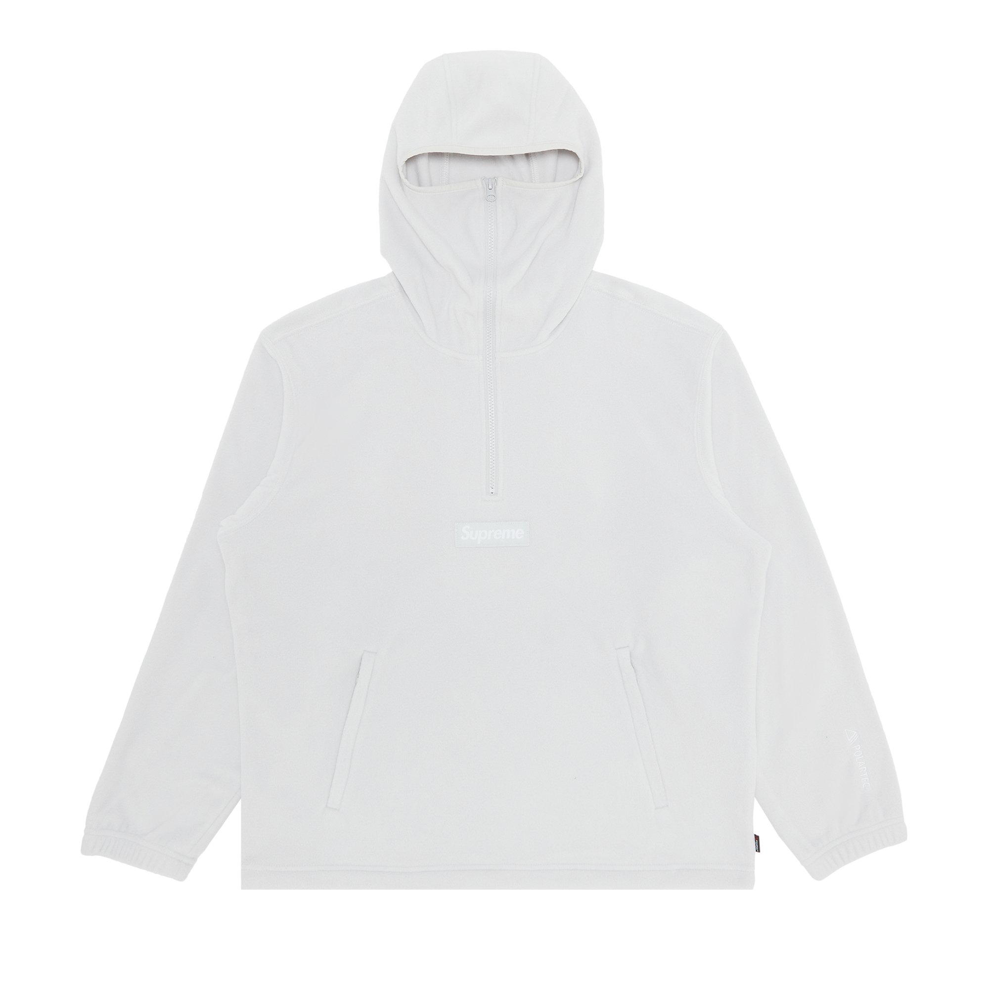 Buy Supreme Polartec Facemask Half Zip Hooded Sweatshirt 'Light