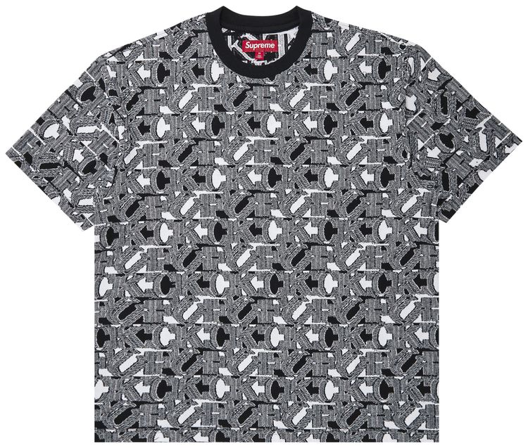 Supreme Fuck Intarsia Short Sleeve Top Black