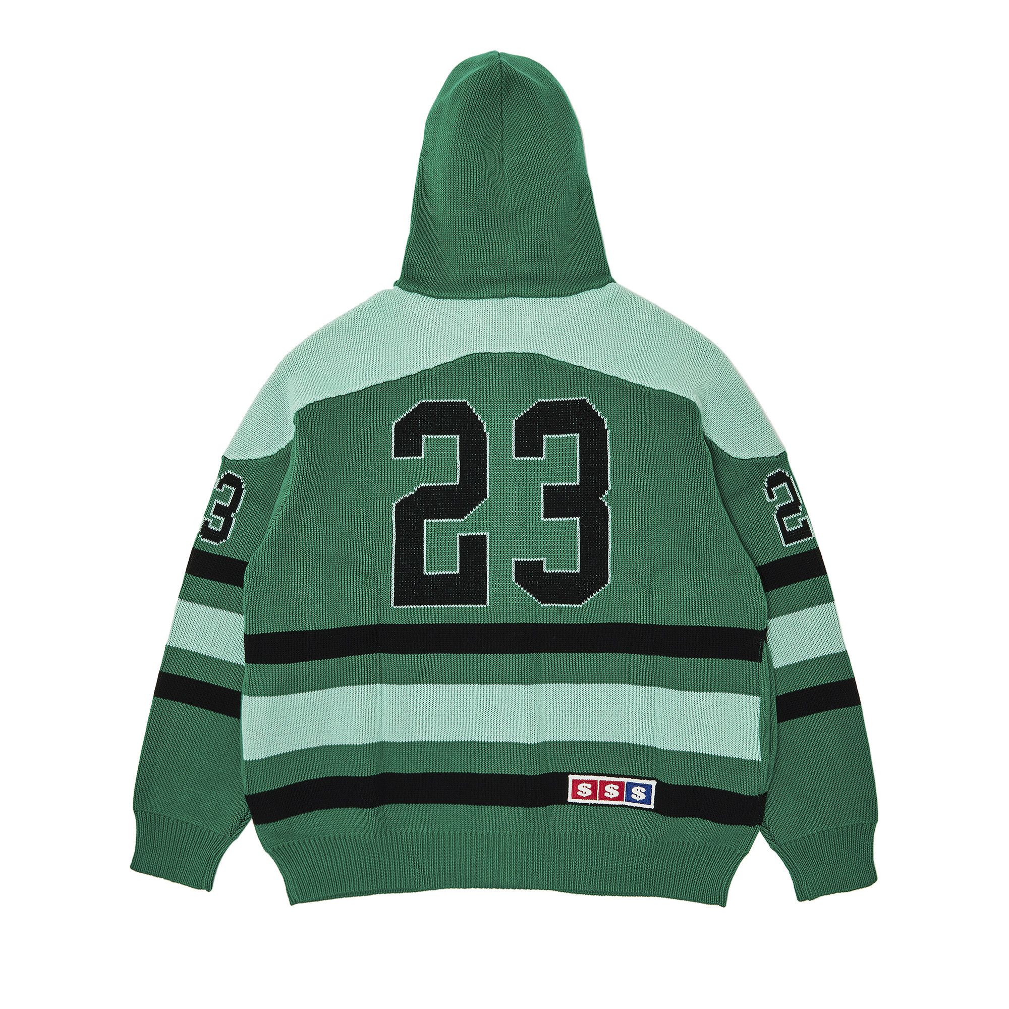 Buy Supreme USA Zip Up Hooded Sweater 'Green' - FW23SK50