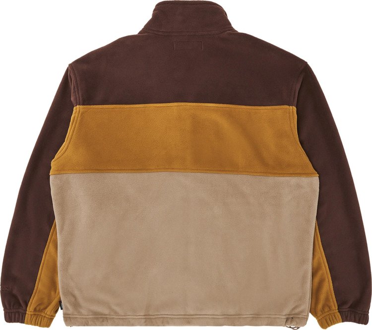 Supreme Polartec Zip Jacket Brown