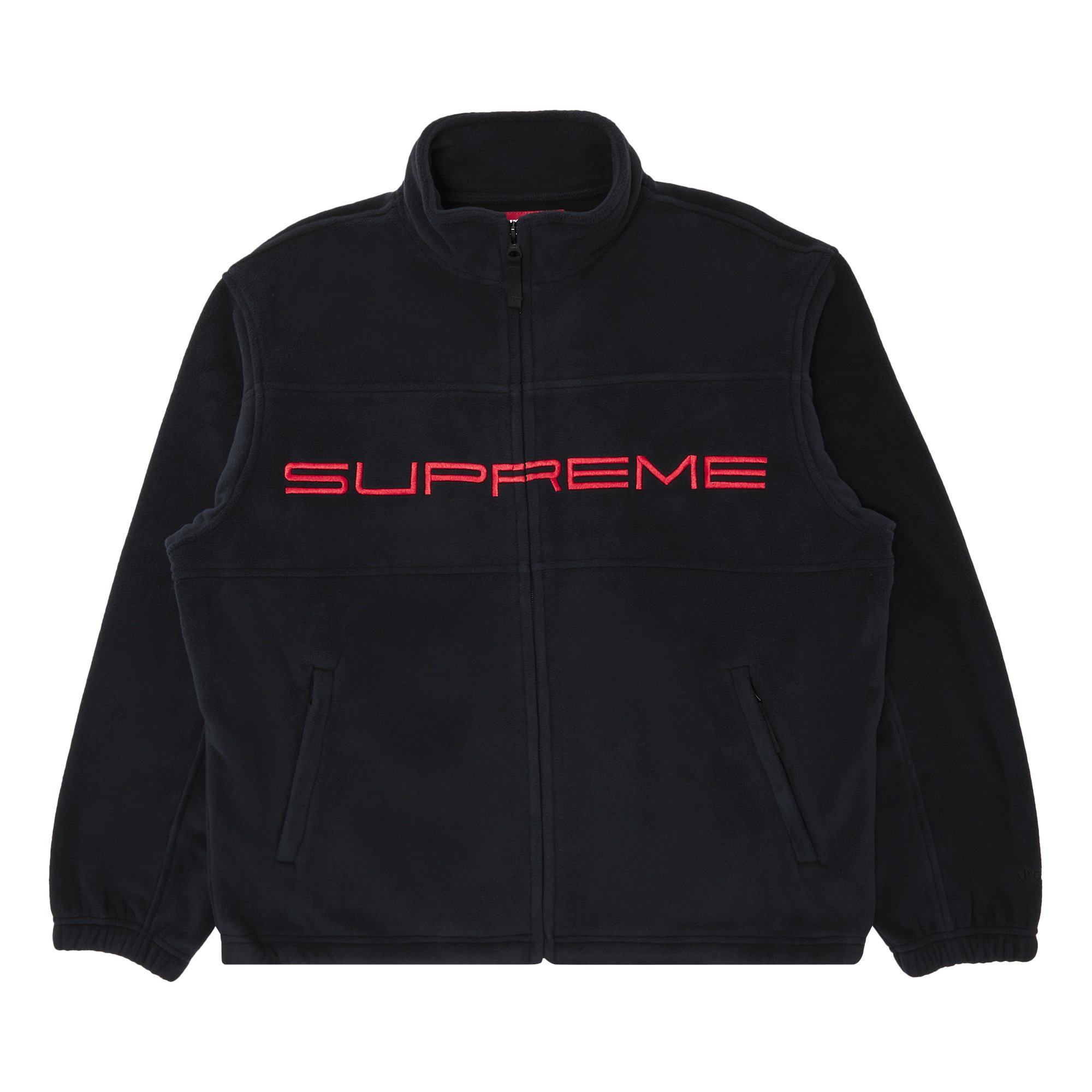 Supreme Polartec Zip Jacket 'Black'