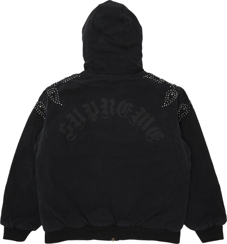 Supreme Paisley Studded Work Jacket Black