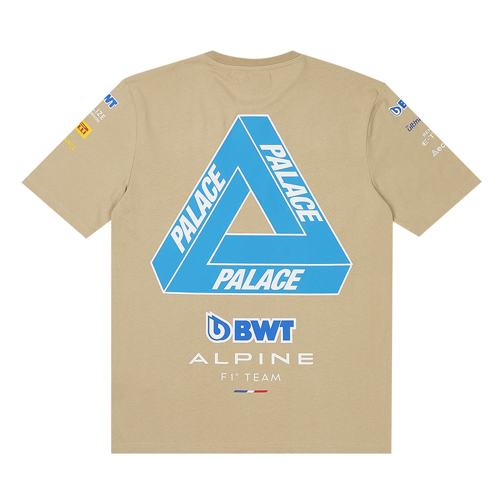 Buy Palace x Kappa For Alpine T-Shirt 'Tan' - 331R8DWW9A | GOAT