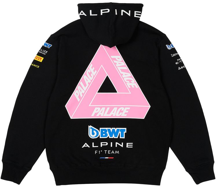 Palace x Kappa For Alpine Hood Black