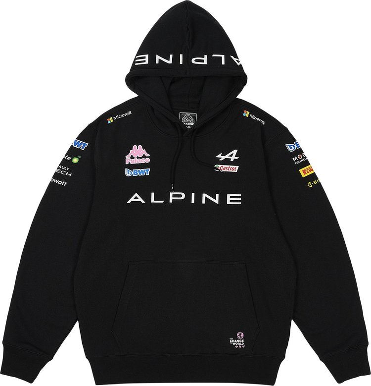 Palace x Kappa For Alpine Hood 'Black'