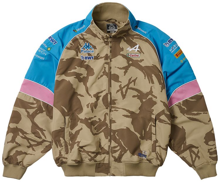 Palace x Kappa For Alpine Tracksuit Top Desert Camo