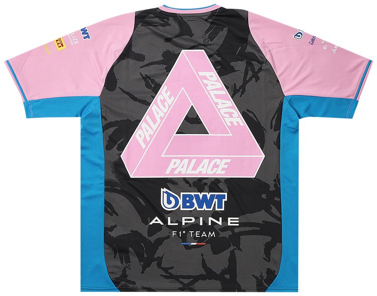 Palace x Kappa For Alpine Driver Jersey Night Desert Camo