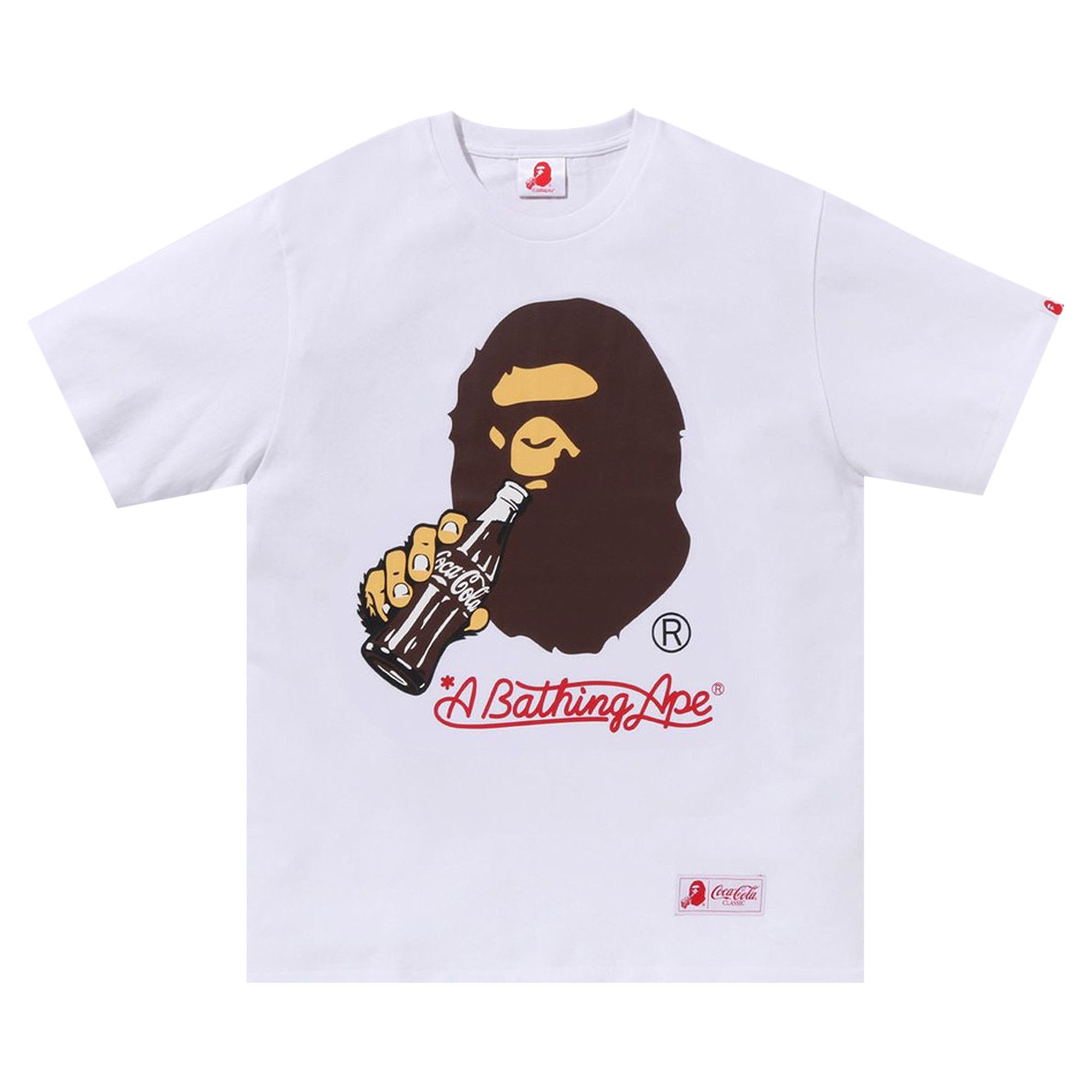 A Bathing Ape x Coca Cola Ape Head Tee